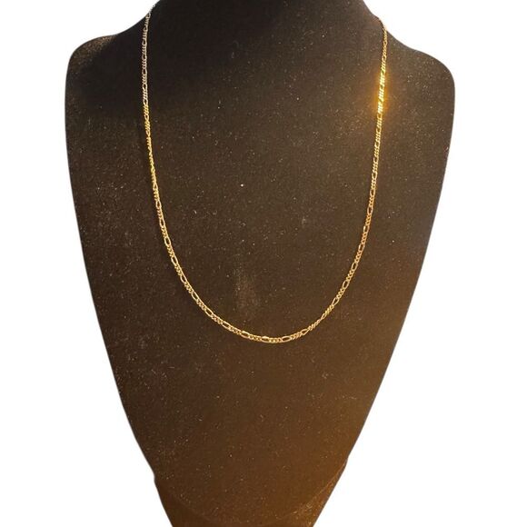 Giani Bernini 14k yellow gold over Sterling Silver 18” Chain Necklace - Picture 1 of 3